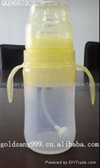 silicone baby bottle