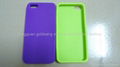 silicone phone case for iphone5 1