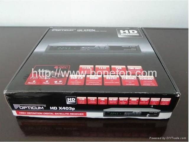 DVB-S2 Orton X403p HD pvr+Multi-CA+CI+usb 4