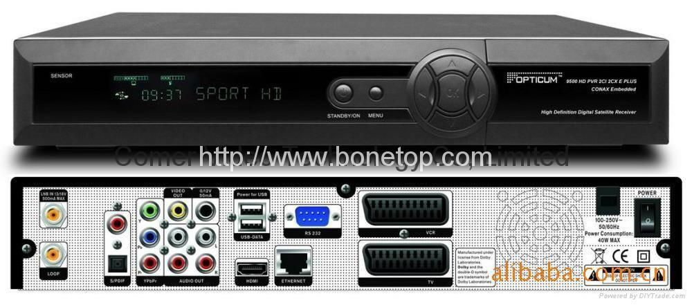 STB DVB-S2 Opticum 9500 HD  2