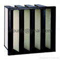 Multiple Mini-pleat Filter(V Type air filter)