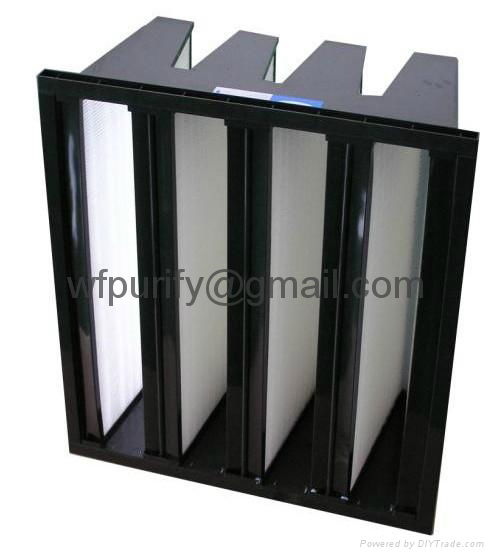 Multiple Mini-pleat Filter(V Type air filter) 2