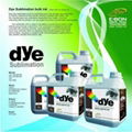 Dye sublimation ink for sublimation