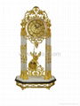 Antique Royal Triumphal Arch World Floor Clock  1