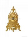 Antique Royal Baroque Decorative Clock Gold  1