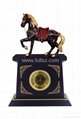 Royal Horse Decorative Art Table Clock