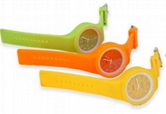 good quality silicone jelly watch 