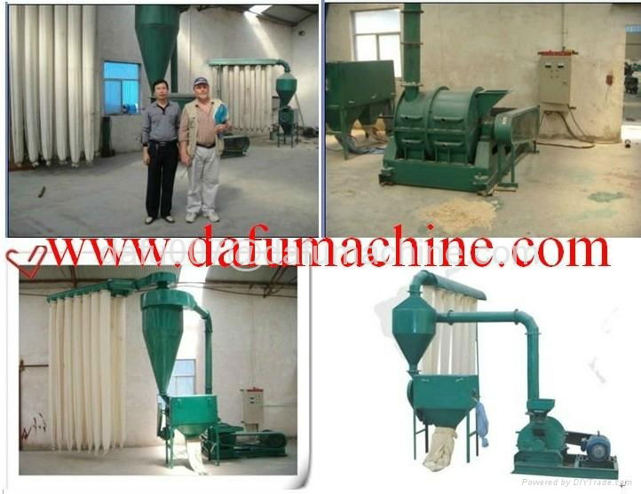 Superfine effeciency water cooling system wood powder machine 2