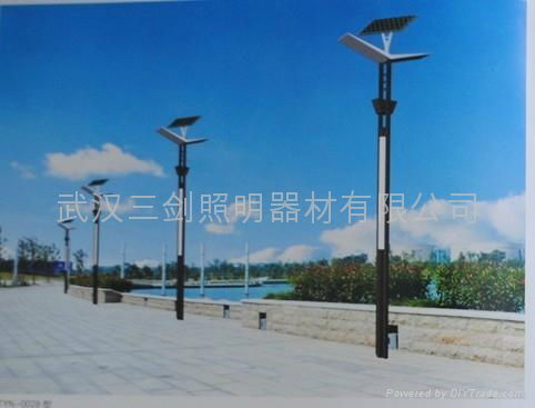 solar landscape gardening lamps