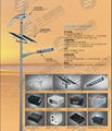 supply wind-solar hybrid garden lamps 3