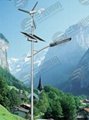 supply wind-solar hybrid garden lamps 4