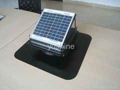 solar attic fan