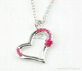 Heart Pendant Necklace Gift For Valentine's Day