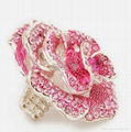 Fashion Rose Flower Ring 4