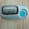 2012 newest high accuracy multi-functional pedometer with radio