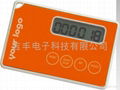 World's thinnest pocket credit card name card 2D pedometer 1