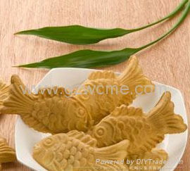 Janpanese taiyaki fish-shaped cake baker 4