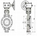 JIS Hard Sealing Butterfly Valve 3