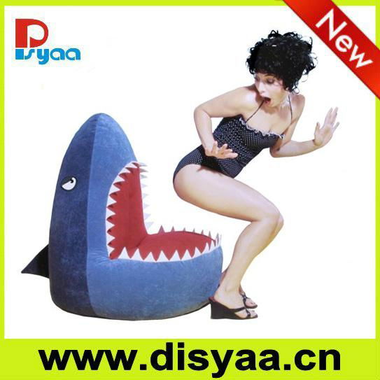 Shark bean bag cover