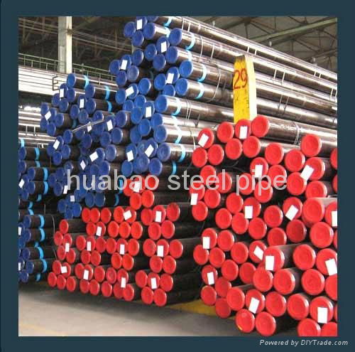 black steel seamless pipes sch40  4