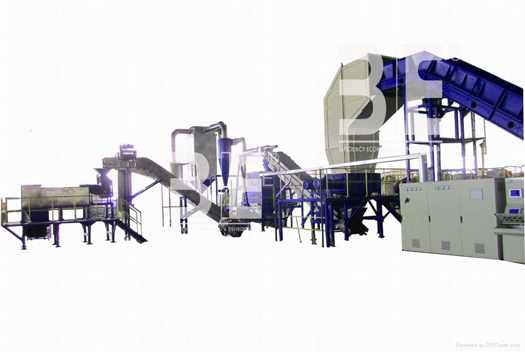 Refrigerator recycling line 2