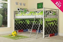 Childrens Novelty Soccer Mid Sleeper Bed