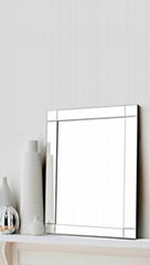 LOWEST PRICE - Alexia 65cm x 90cm Bevelled Edge Raised Wall Mirror