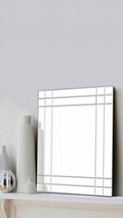 LOWEST PRICE - Branton 81cm x 106cm Bevelled Edge Glass Wall Mirror