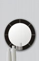 LOWEST PRICE - Lily 65cm Diameter Modern Round Bevelled Glass Wall Mirror 2