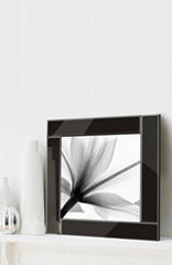 LOWEST PRICE - Tate 55 x 55cm Bevelled Edge Glass Mirror Frame with Print