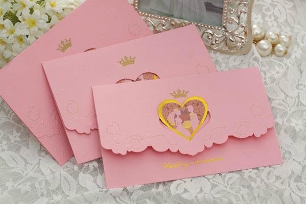 Wedding Invitation Card Stationery Foil Print 2