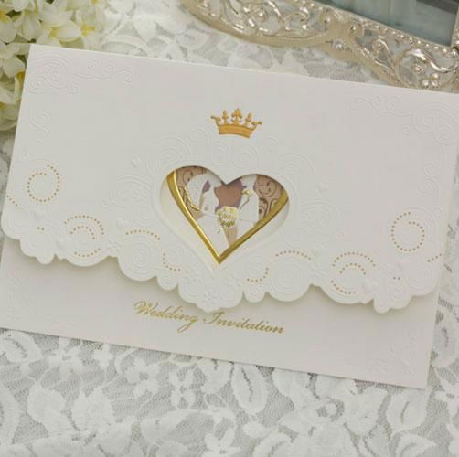 Wedding Invitation Card Stationery Foil Print 3