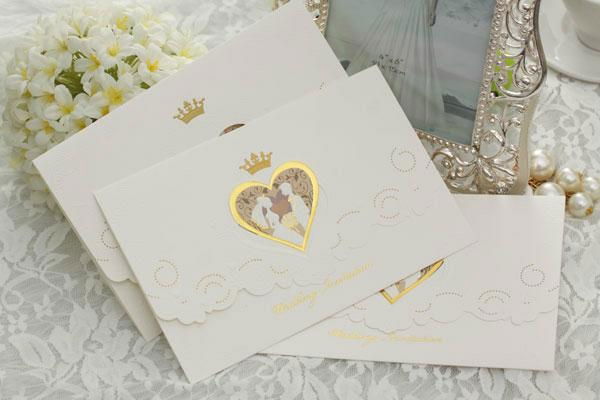 Wedding Invitation Card Stationery Foil Print 4