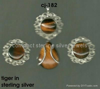 sterling silver pendant set (3 pcs)