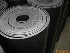 Cloth insertion rubber sheet