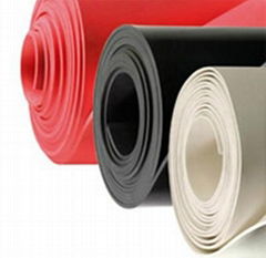 Damping rubber sheet