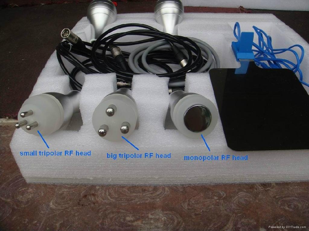 Ultrasound cavitation+vacuum+RF slimming machine 4