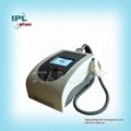 Professional IPL equipment with hair removal and skin rejuvenation systems