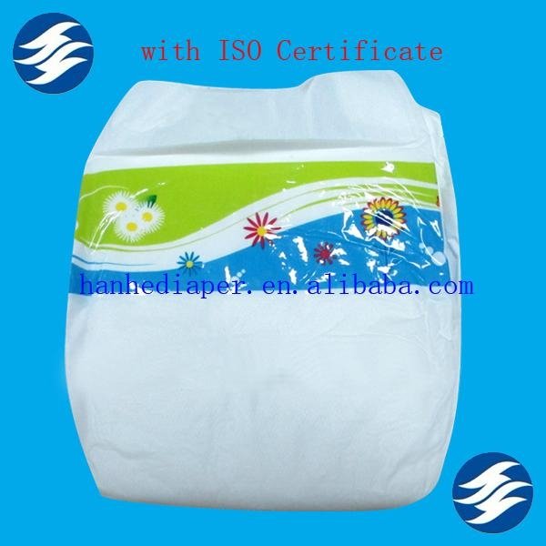 Quality Soft Disposable Cheap Baby Diaper  2