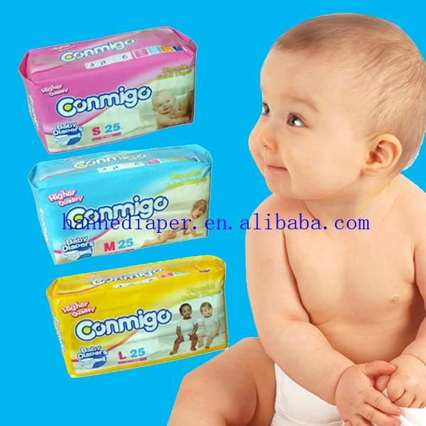 Quality Soft Disposable Cheap Baby Diaper  4