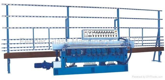 glass straight line beveling machine for small flat glass 