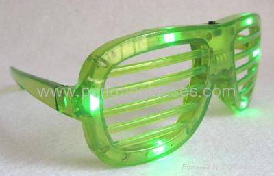 Novelty glasses with flash light 5