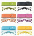 Reading glasses with pouch in stock 1