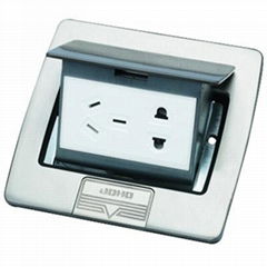 DCT-B28/PB Stainless steel Pop up floor socket outlet