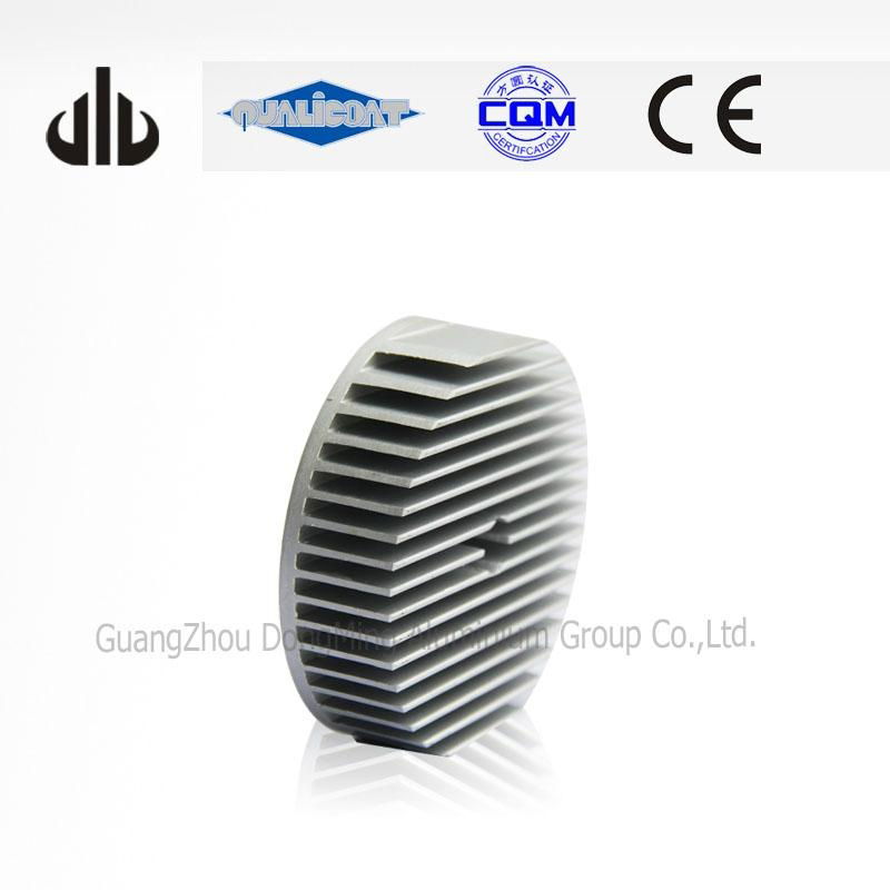 Precision Large LED Industrial Anodized Aluminium Heatsink