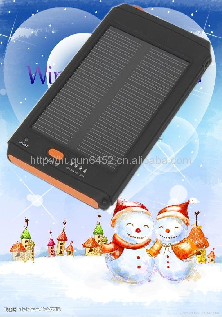 Solar energy functional mobile notebook charger 4