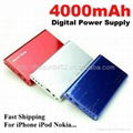 The large capacity 4000 MAH mobile power cell phone charger 2