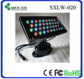 36x1w led wall washer 