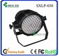 60pcs 1w or 3w RGBWA waterproof LED par can