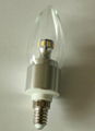 Silver /Gold E14 6W High brightness Led